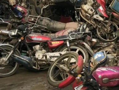 海宁废旧摩托车回收