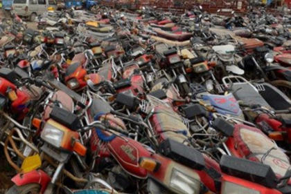 海宁废旧摩托车回收